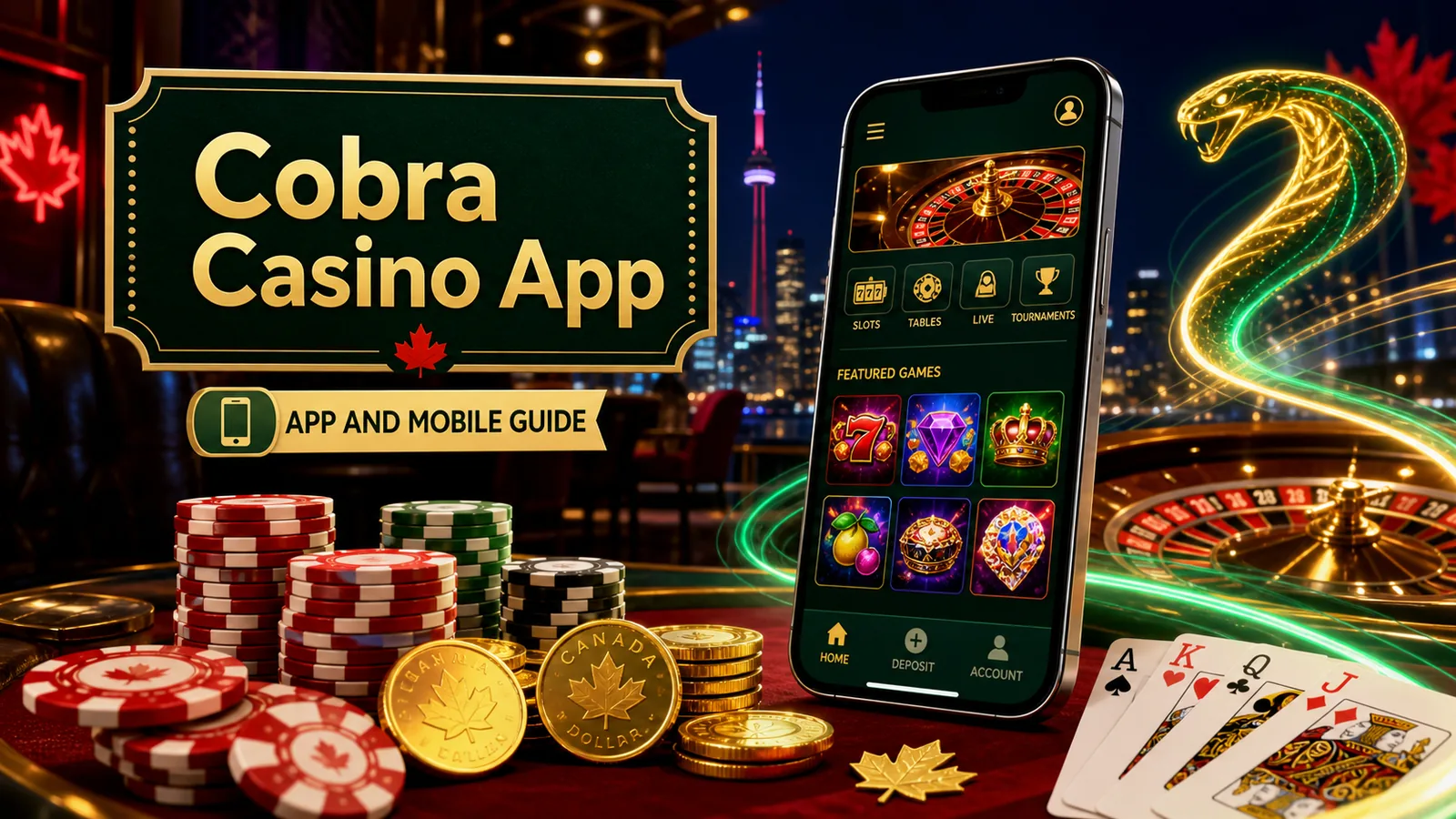 Cobra Casino App and Mobile Guide content banner