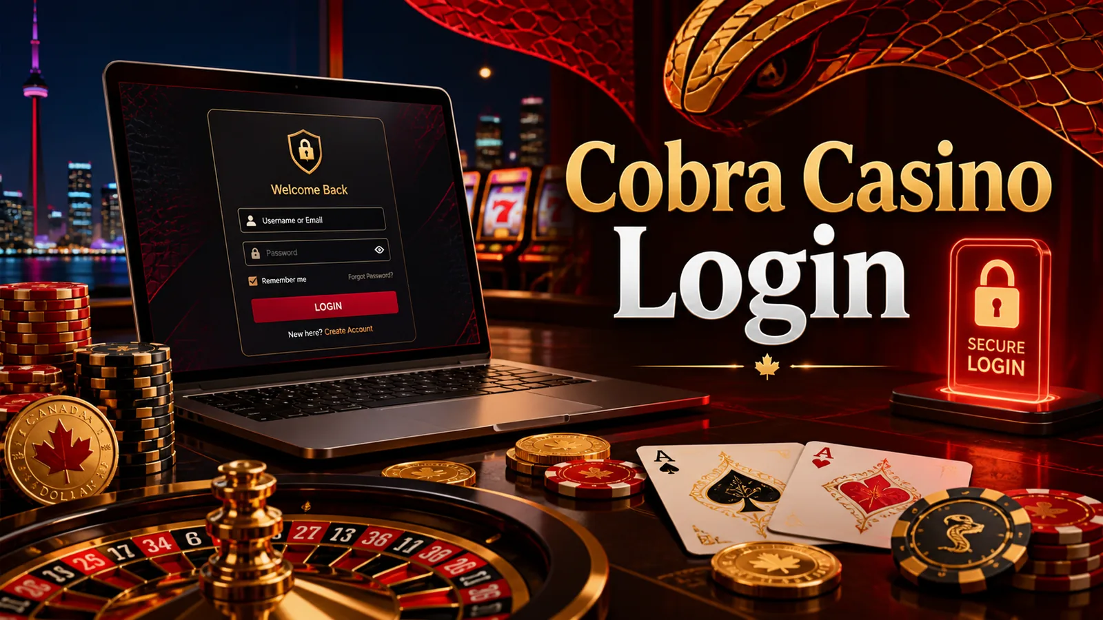 Cobra Casino Login Guide content banner